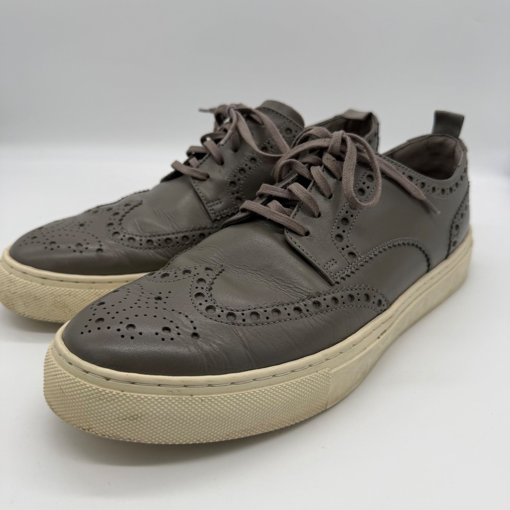 Cole Haan Mens Grand Crosscourt Wingtip Oxford Shoes Gray C35601 Size 9M